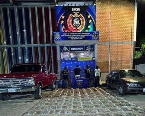 Fanb segomisa 77 kilos of drugs and captures a citizen in Zulia