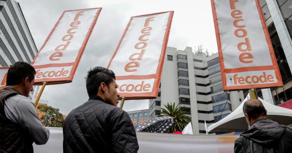 Fecode announces national teachers' strike on October 30 in defense of public education