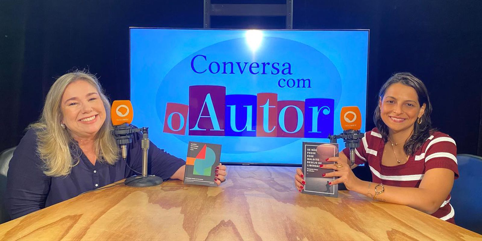 Fernanda França addresses women's challenges in Conversa com o Autor