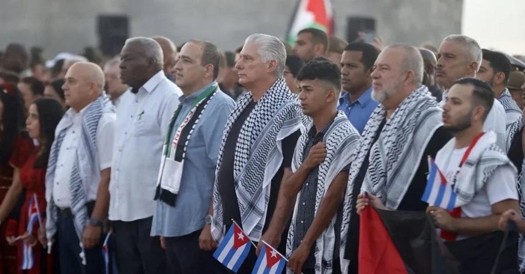 For the Cuban regime there is no peace agreement and it mobilizes thousands of Cubans against Israel