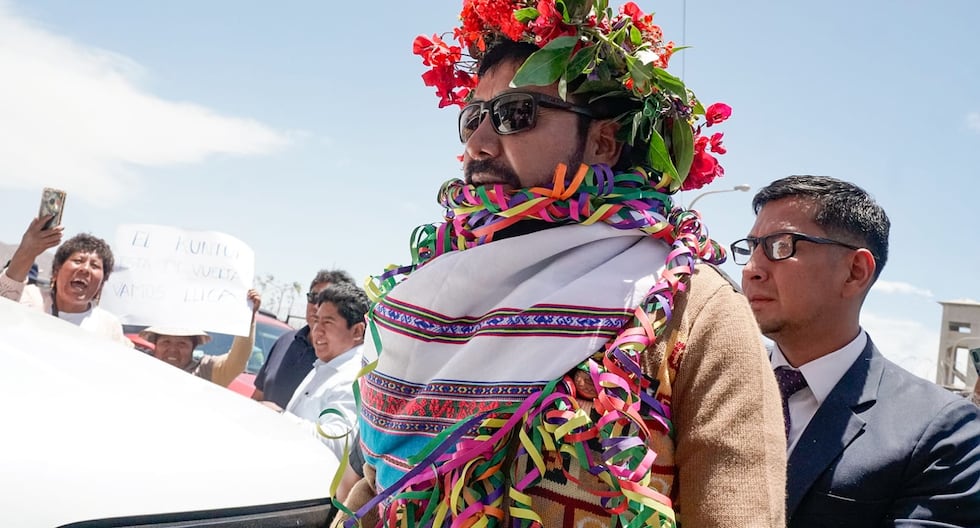 Former governor of Arequipa, Elmer Cáceres Llica, is released after almost 4 years in prison (PHOTOS and VIDEO)