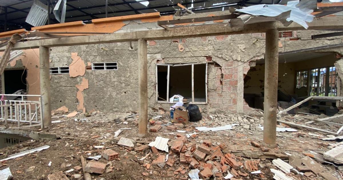 Four injured, including two children, left by terrorist attack in Jamundí, Valle