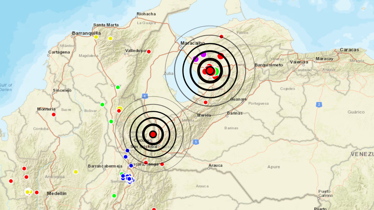 Funvisis reports five earthquakes in Zulia, Barinas and Lara without material damage