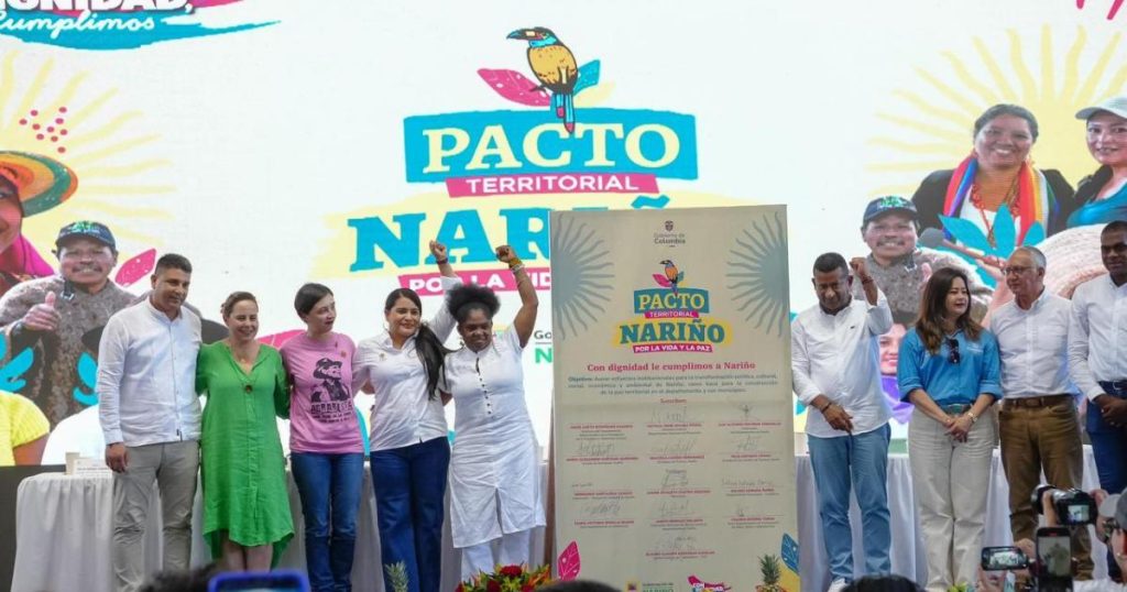 Government and Government of Nariño Sign Investment Pact for $ 12.2 billion