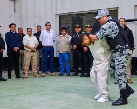 Government transfers 45 highly dangerous prisoners to the new maximum security pavilion in Ancón I