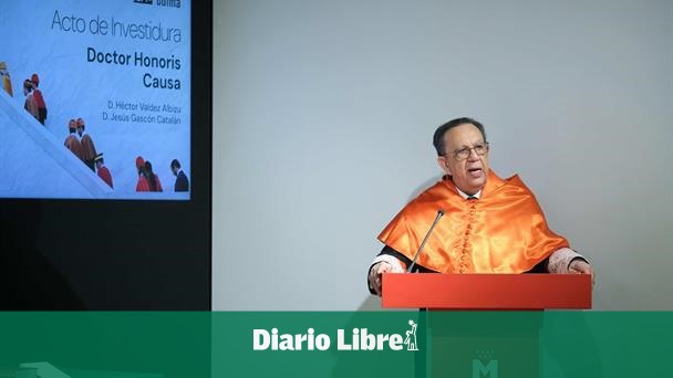 Governor of the BCRD is invested Doctor Honoris Causa