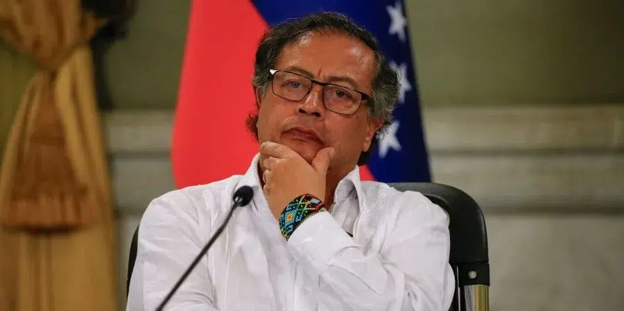 El presidente de Colombia, Gustavo Petro