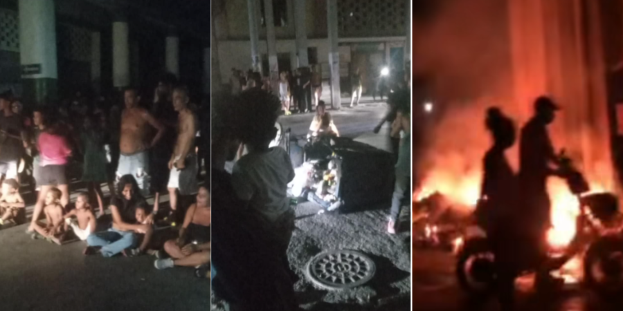 Centro Habana, protestas, apagones