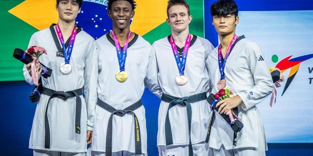 Henrique Marques wins 2nd Brazilian gold at the Taekwondo World Championship