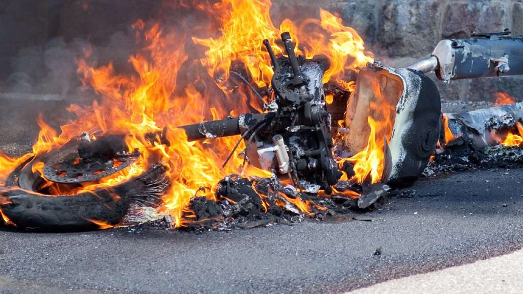 High fire figures in Villa Clara related to electric motorcycles