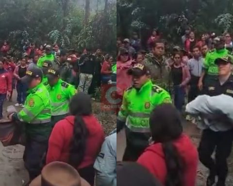 Huancavelica: Without mercy they kill a young mother and her baby and put them in a sack to throw them near the river (VIDEO)
