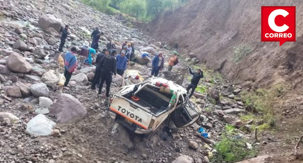 Huancavelica: Young driver dies after mistake and rollover in San Antonio de Antaparco