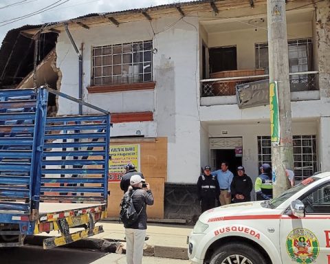 Huancayo: Peperas use abandoned house on the verge of collapse as a speakeasy