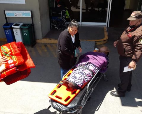 Huancayo: Watchmen help a 101-year-old woman who needed medical attention in Chilca