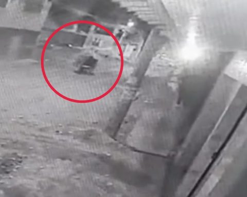 Huancayo: criminals use a ladder to rob a home in Saños Grande