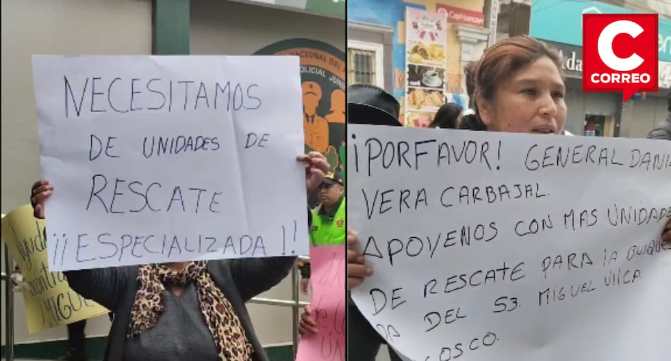 Huancayo: disappeared non -commissioned family in Mantaro requires intensifying search work