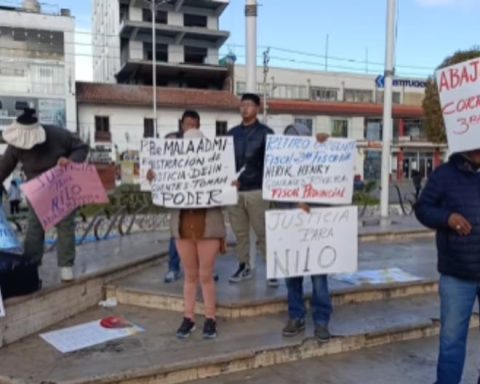 Huancayo: young university student reports assault on board a taxi