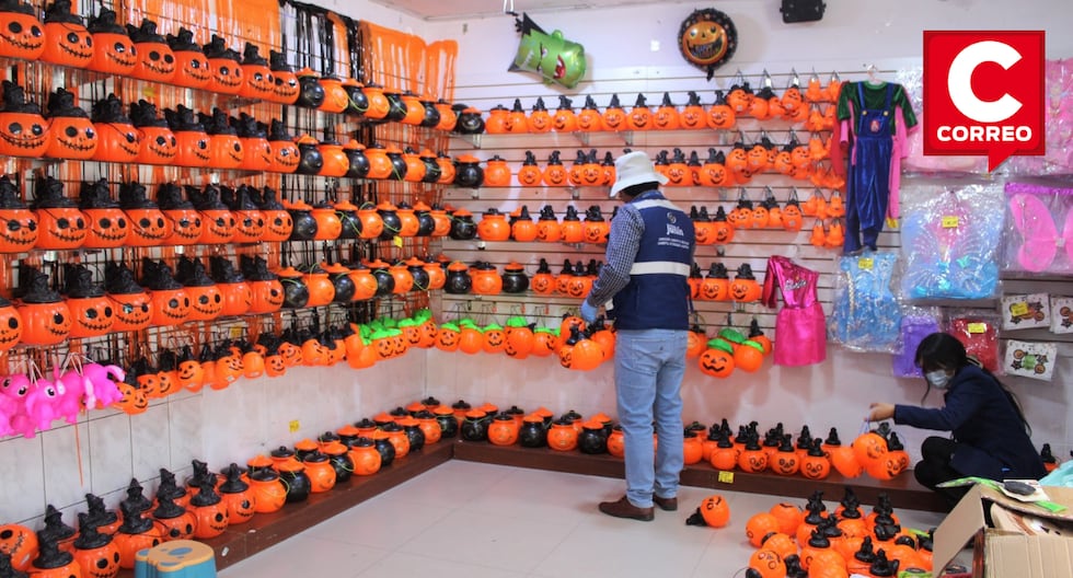 Hundreds of Halloween items seized without health registration in Jauja