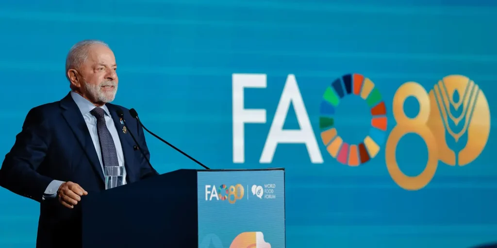 Hunger is the sister of war, says Lula at the World Food Forum