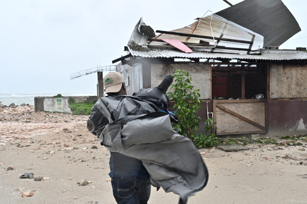 Hurricane Melissa hits Jamaica with its catastrophic winds