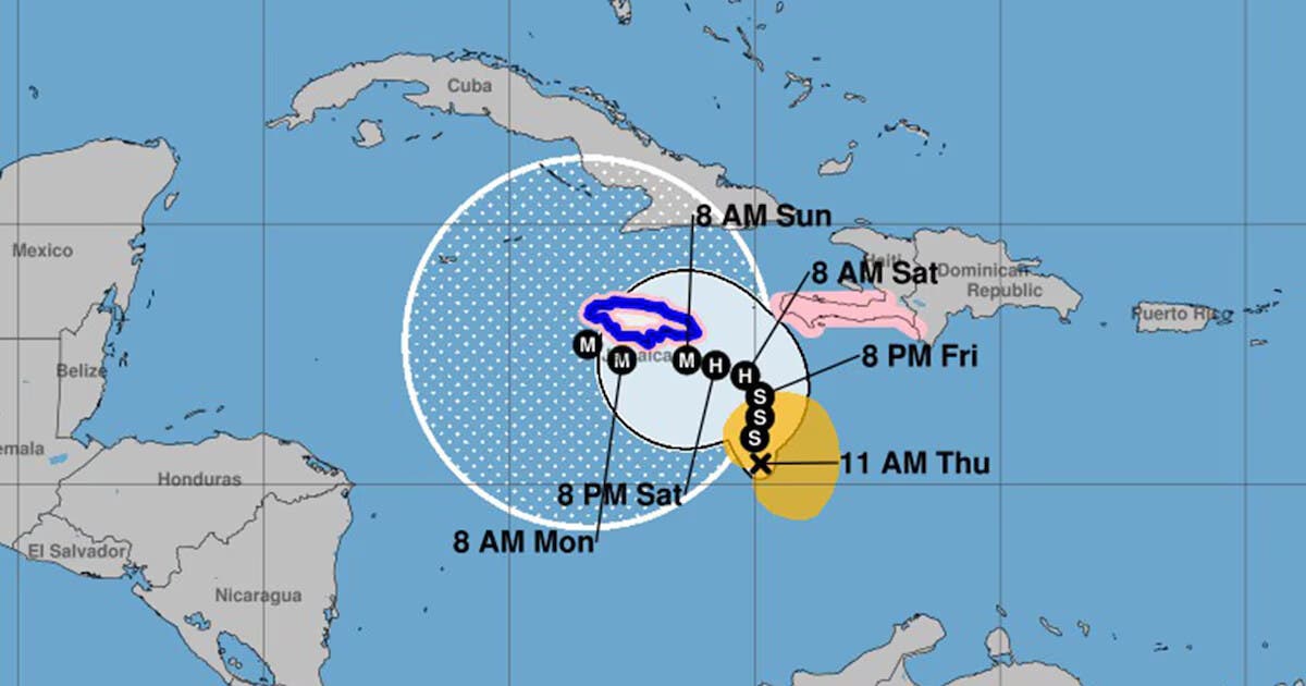 Huracán Melissa tiene pronóstico de rápido fortalecimiento en el Caribe, según NHC