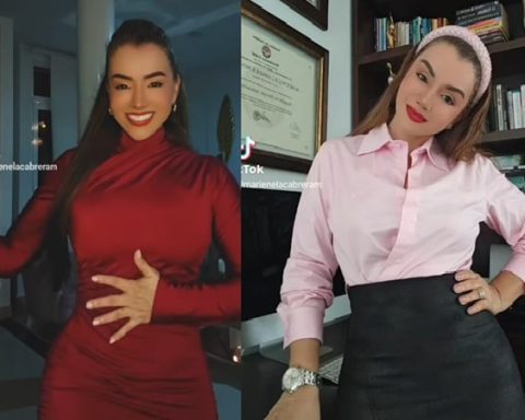 Jueza que hace videos en TikTok.