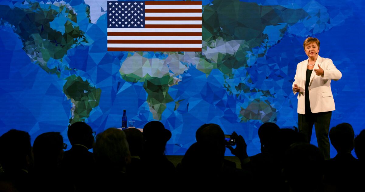 IMF: Lack of retaliation to US tariffs helps global growth