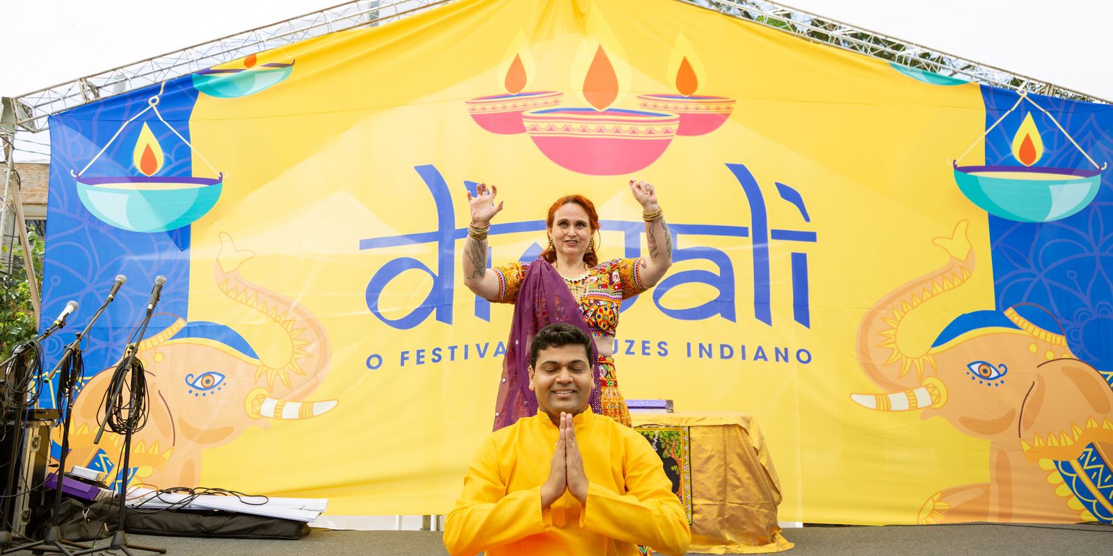 Indian Festival in SP has more than 100 typical dishes and a light show
