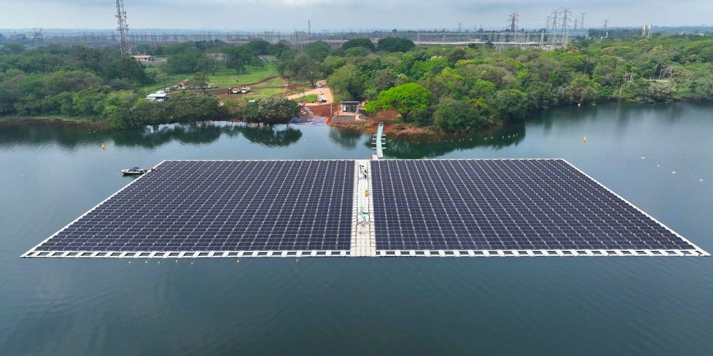 Itaipu plant ends assembly of “solar island” that will generate energy