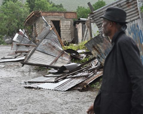 Jamaica one day after the devastation of Hurricane Melissa