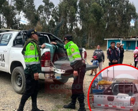 Jauja: They watched during the day, robbed at night and took loot in a municipal vehicle