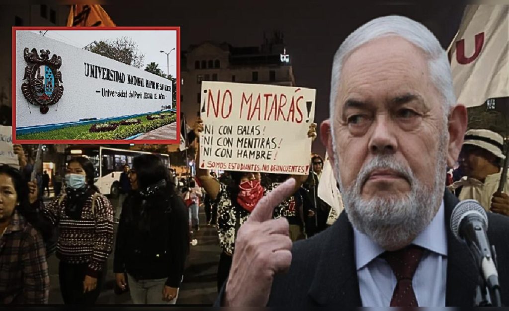 Jorge Montoya stigmatizes San Marcos residents: “Sendero Luminoso is in the universities, go to San Marcos”