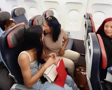 José Daniel and his family arrive in Miami