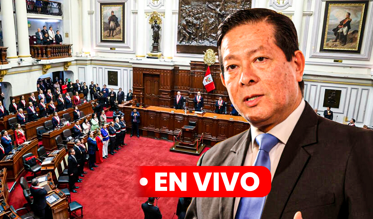 LIVE Congress: Eduardo Arana appears before the Plenary to respond after the attack on Agua Marina