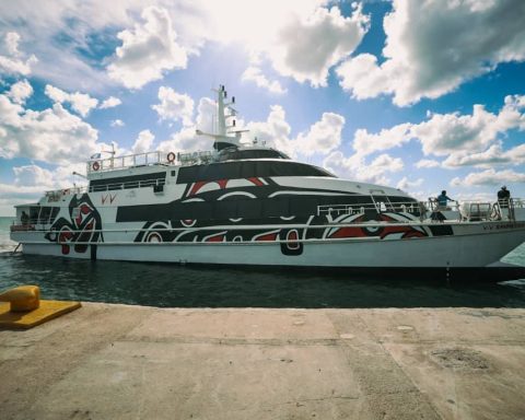 Leased with option for purchase and fruit of the transport fair, thus navigate the catamaran v2v business