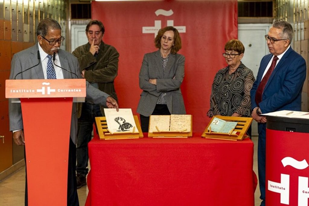 Legacy of Nicolás Guillén: a passport canceled by Batista reaches the Cervantes Letter Box