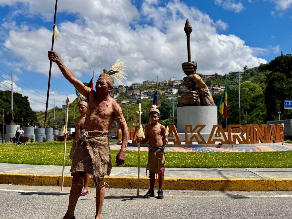 Los Teques commemorates 533 years of indigenous struggle and resistance