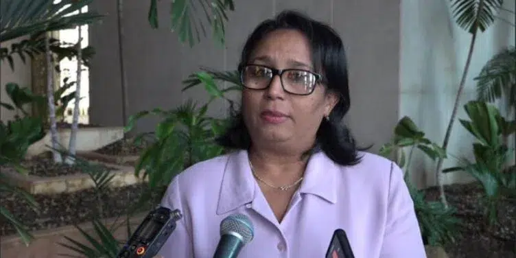 Carilda Peña, viceministra del MINSAP