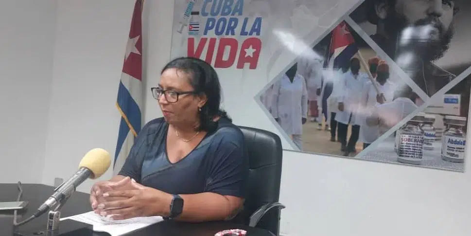 Carilda Peña García, viceministra de Salud Pública de Cuba