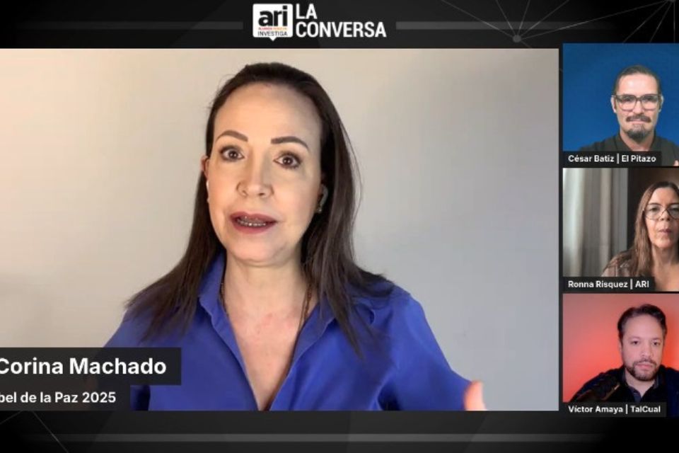 Machado: “It doesn't matter that Trump doesn't know me, the important thing is that he knows who Maduro is”