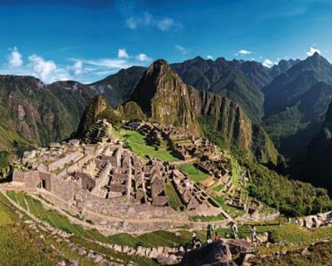 Machu Picchu, tourist active