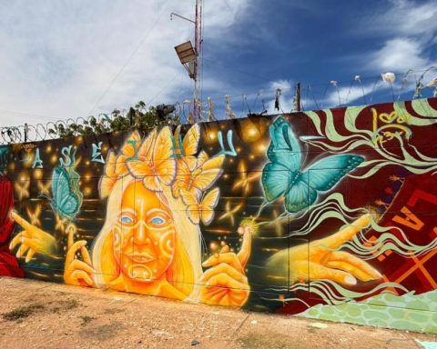 Manaure is filled with color: the largest urban art festival in the history of La Guajira