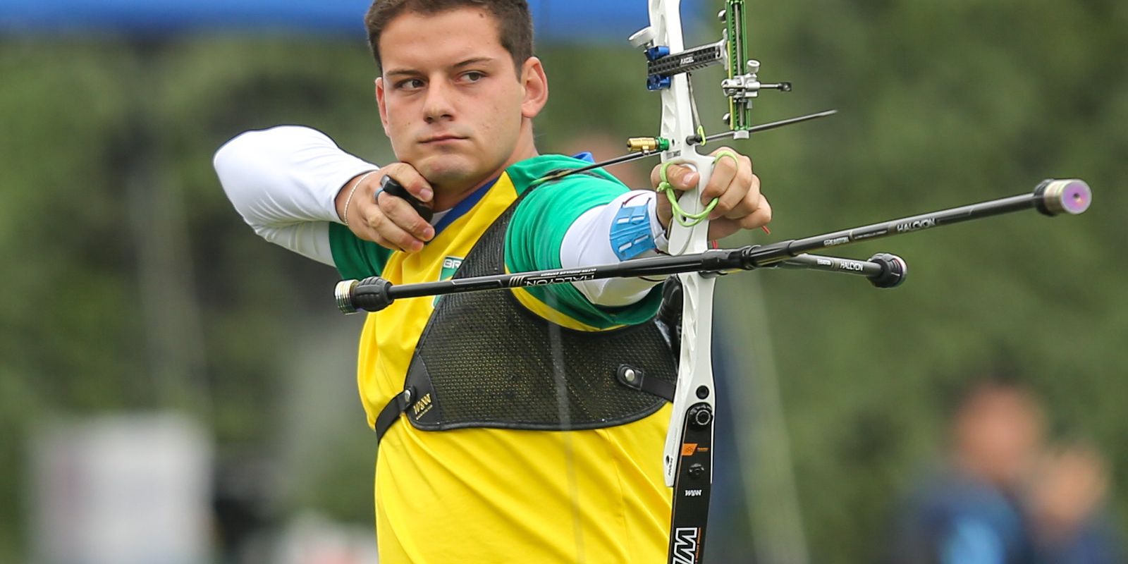 Marcus D´Almeida wins silver in the Archery Finals