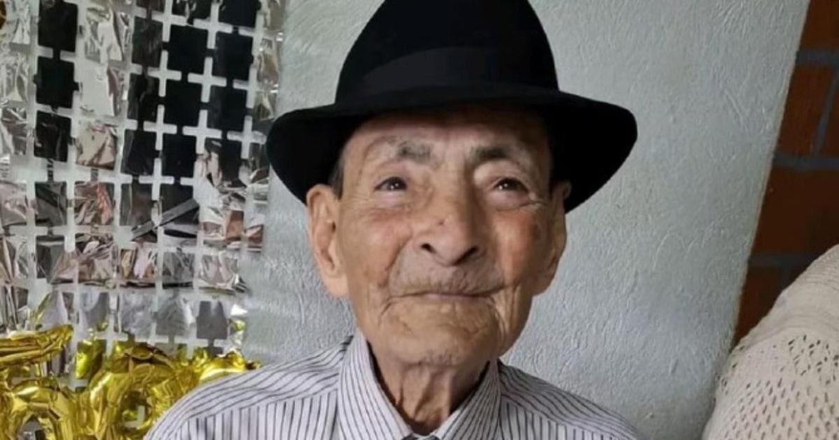 Mayor of El Carmen de Viboral confirms that Don Julio, the oldest man in Colombia, died of a heart attack