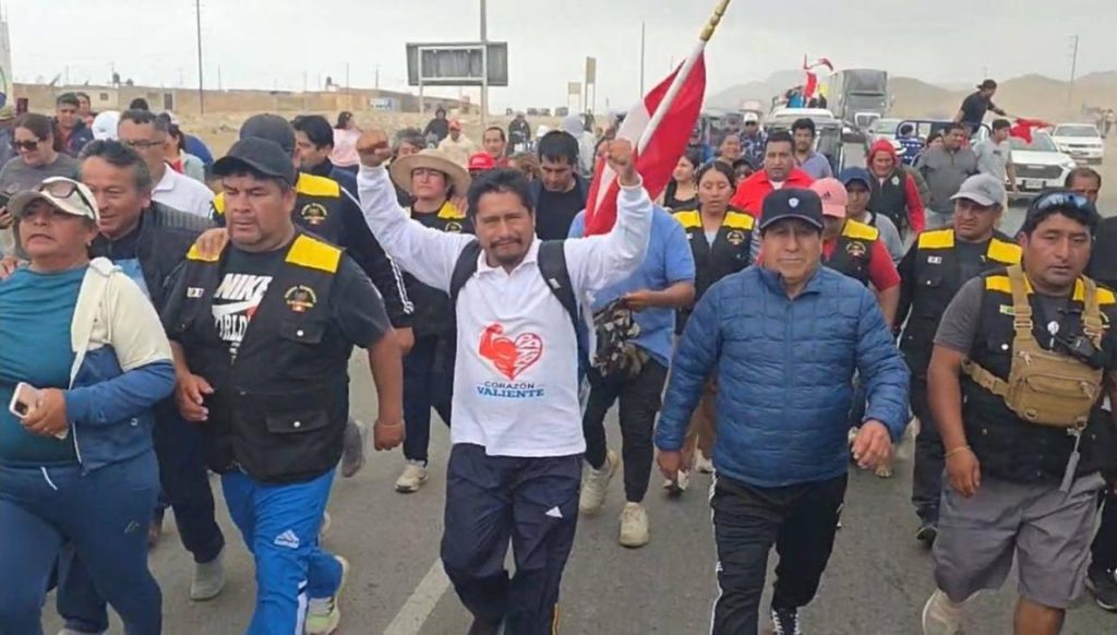 Mayor of Pataz and ronderos will also camp in the Center of Lima