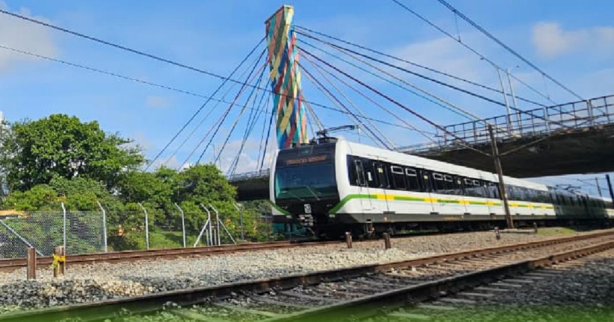 Medellín Metro installed railway track and is preparing tests to normalize service on line A