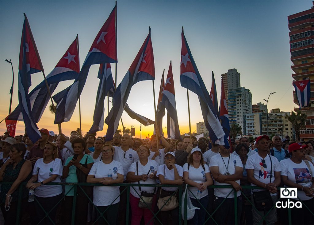 Mobilization in solidarity with Palestine hours after the peace agreement between Hamas and Israel