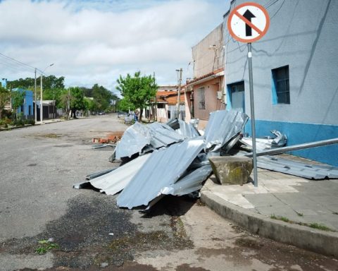 More than 30 families affected in Nueva Palmira for Sunday temporary