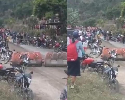 More than 300 people blocked the army's entry into the rural area of ​​La Plata