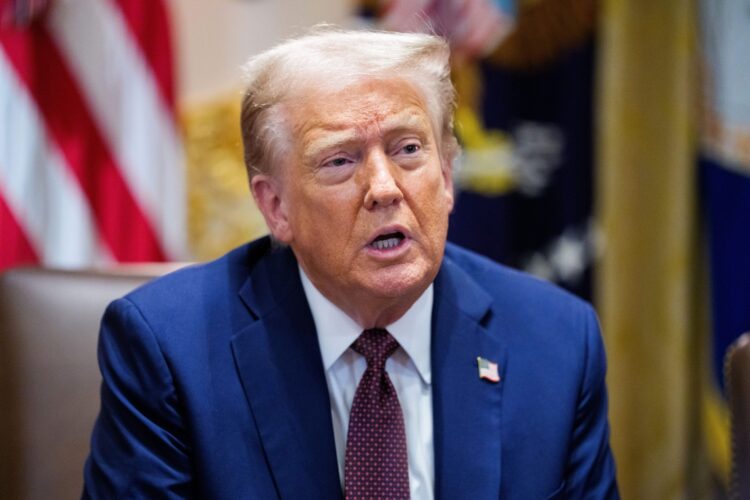 Donald Trump en la Casa Blanca. Foto:EFE/EPA/AARON SCHWARTZ.